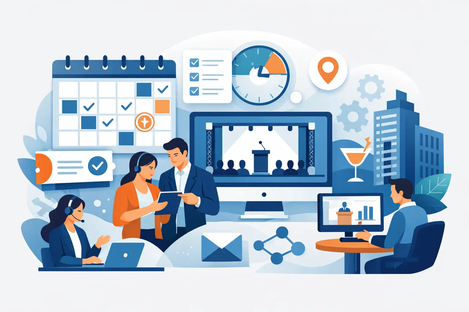 Corporate event registration checklist